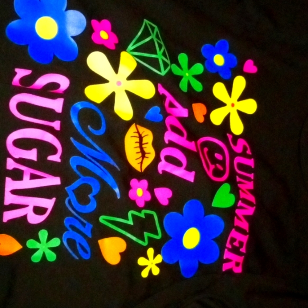 Black graphic t-shirt